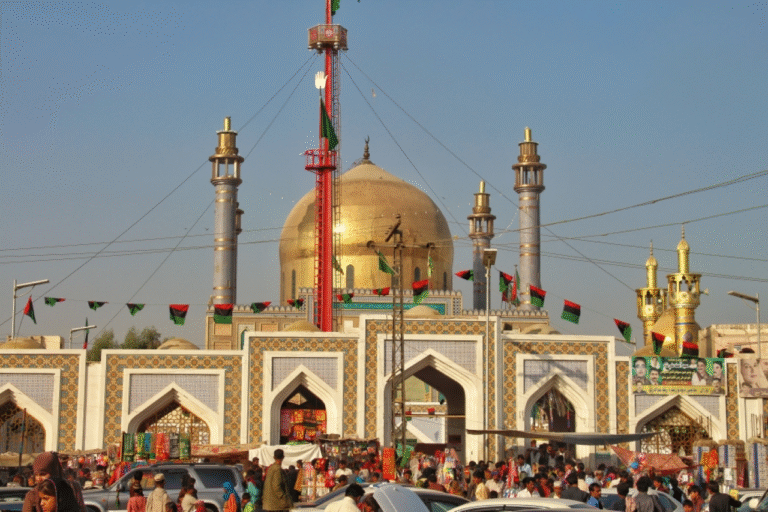 Tomb of Lal Shahbaz Qalandar in Sehwan